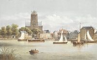 Gezicht op Dordrecht, Christiaan Bos van Meesterlijcke Meesters thumbnail