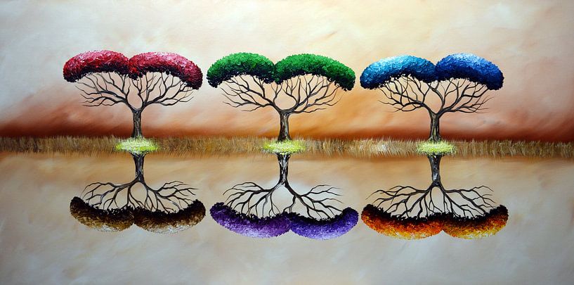 Change of Seasons by Gena Theheartofart