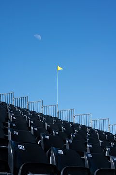 Grandstand at Circuit Zandvoort automotive photography by Jenine Blanchemanche