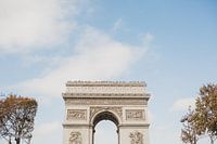 Arc de triomphe en automne | Photographie de voyage France, Paris