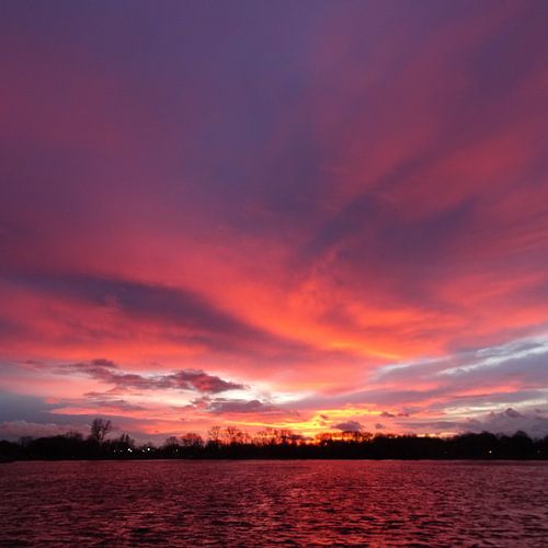 Popping Sonnenuntergang