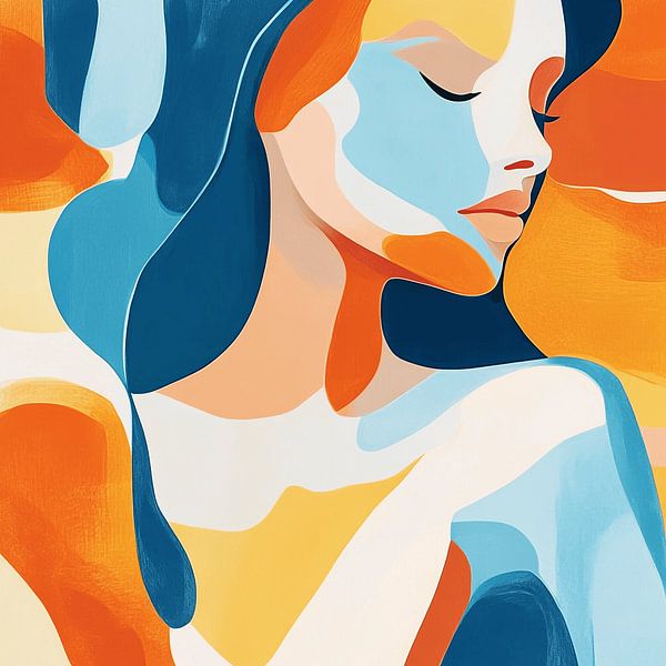 Eyes of the Soul - Portrait in Light and Colour by Karina Brouwer