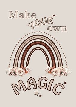 Bohemian quote: Magic - Art for children by Design by Pien