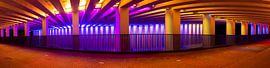 Light tunnel Zutphen by Marc Leeflang