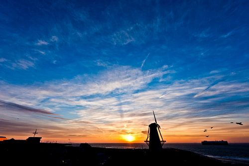 Molen aan zee