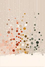 Fallende Lichter Weihnachtsbaum