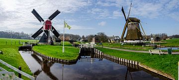 Mühlen in der Region Utrecht Vecht von Douwe Beckmann