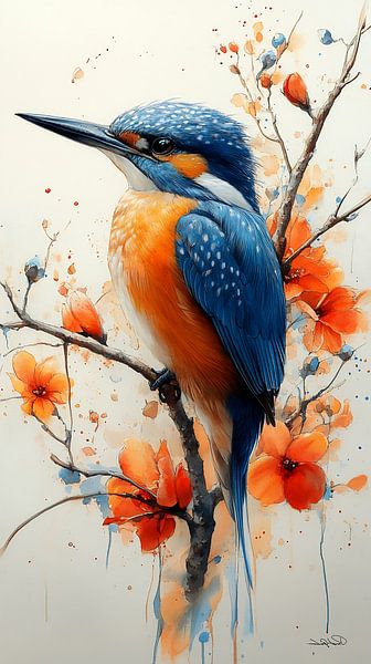 ijsvogel van Gelissen Artworks