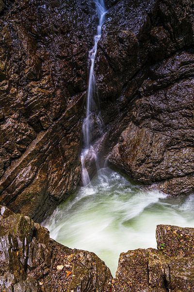Die Breitachklamm in Tiefenbach bei Oberstdorf im Allgäu von Rico Ködder