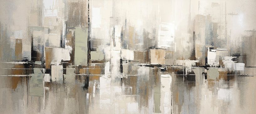 Pastel Groen 36.68 van ARTEO Schilderijen