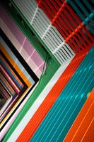 farbenfrohe Architektur