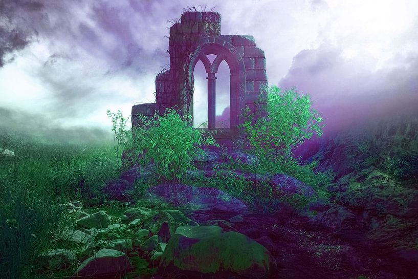 My City of Ruin. (Bruce Springsteen) by Moonheart Artworks
