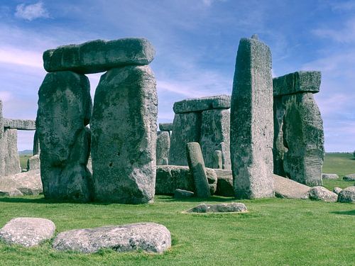Views of Stonehenge at Amesbury, UK