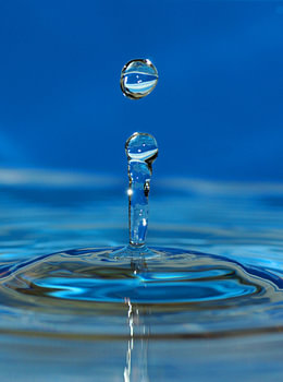 Blue water