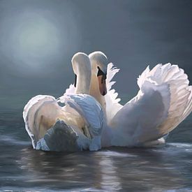 Zwanen liefde van W. Vos