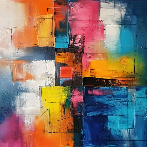 Le choc des couleurs en ville