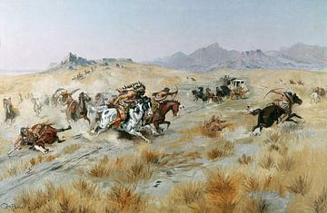 Charles Marion Russell,The Attack