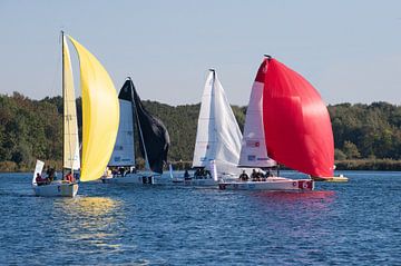 zeilboten op het water