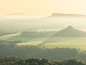 Kipphornaussicht, Suisse saxonne - Vue sur le Zirkelstein
