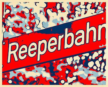 Reeperbahn-Hamburg van zam art