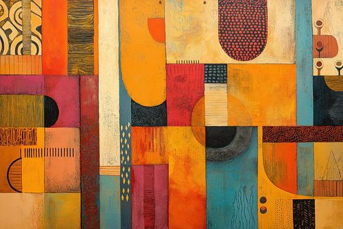 Africa abstract 2 by Bert Nijholt