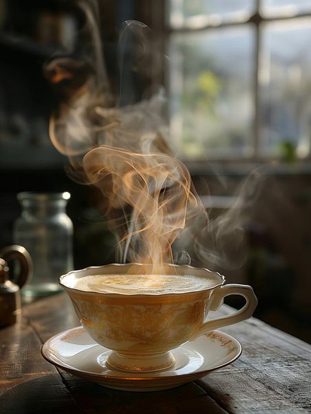 Trinken Sie eine Tasse Kaffee oder Cappuccino von Egon Zitter