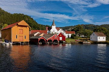 Feda on the Norwegian South Coast 4 by Adelheid Smitt