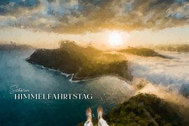 Bonne journée de l'Ascension sur Jonathan Schöps | UNDARSTELLBAR.COM — Pensées visuelles sur Dieu