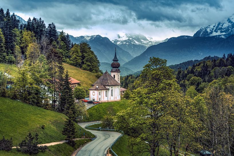 Maria Gern church in Berchtesgadener Land von Maurice Meerten