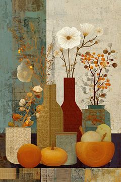 Frisches Blumenarrangement von Blickfänger Gemälde