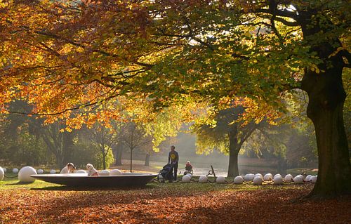 Rotterdam, The Park near the Euromast