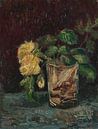 Vincent van Gogh, Glas mit gelben Rosen von 1000 Schilderijen Miniaturansicht