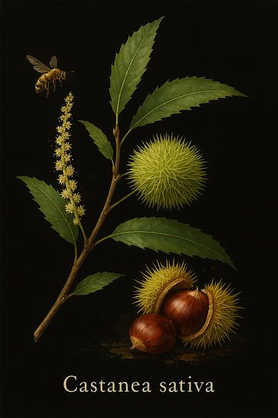 Sweet chestnut - The richness of autumn by Bert Quaedvlieg