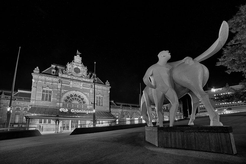 Trainstation Groningen The Netherlands par Peter Bolman