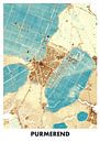 Hoogtekaart Purmerend van STADSKAART thumbnail