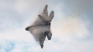 Lockheed Martin F-22 Raptor de l'armée de l'air américaine.