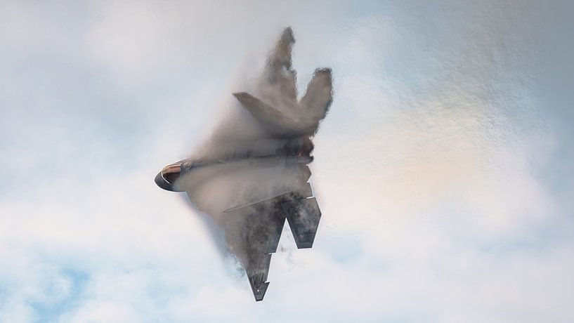 U.S. Air Force Lockheed Martin F-22 Raptor. by Jaap van den Berg