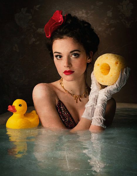 Lather, rinse, repeat by Fine Art Studios