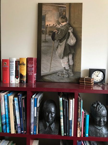 At the school doors, Nikolay Bogdanov-Belsky - 1897