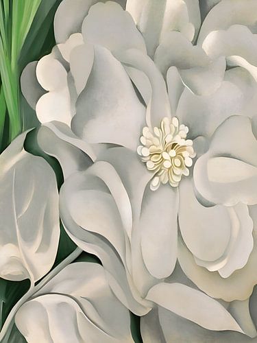 Georgia OKeeffe - Die weiße Kattunblume