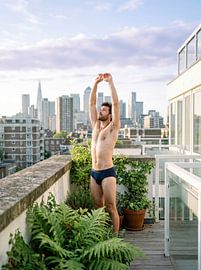 Man on City Terrace by Markus Gann
