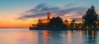 Panorama zonsondergang bij kasteel Montfort van Henk Meijer Photography thumbnail