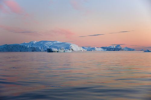Onderweg langs Groenland