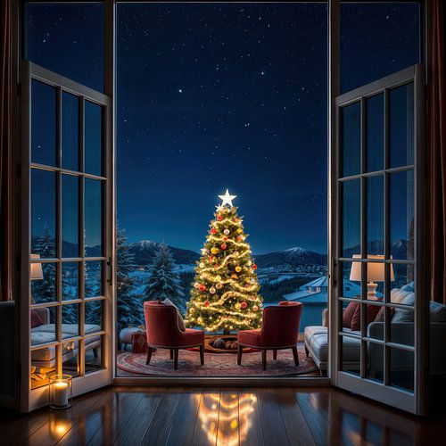 Sérénité de la veille de Noël sur Laly Laura
