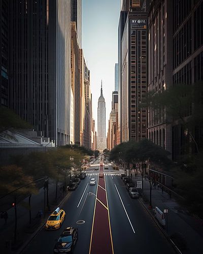 View of the skyscrapers