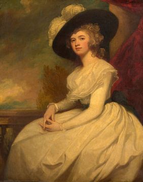 George Romney-Mme Bryan Cooke (Frances Puleston, 1765 final;1818)