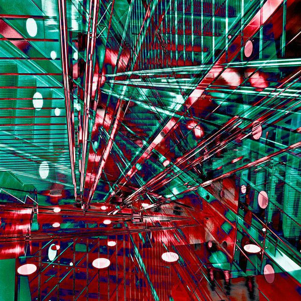 Urbane Linien der U-Bahn in Ost-Berlin  von Silva Wischeropp