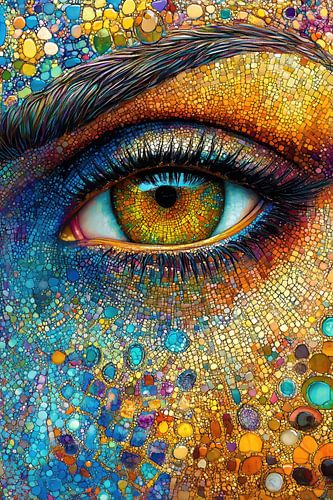 Pointillisme oog voor detail