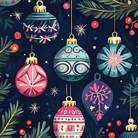 Boules de Noël sur Art Merveilleux
