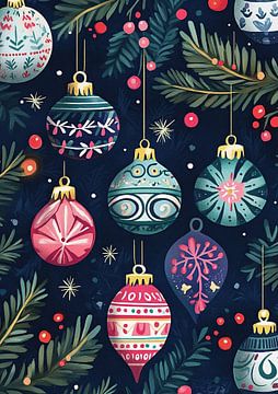 Weihnachtskugeln von Wunderbare Kunst